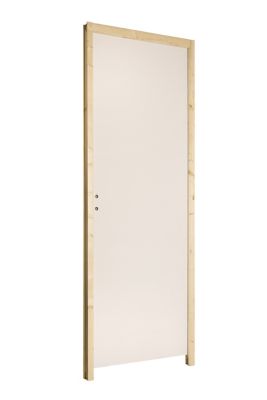 Bloc-porte Isoplane prépeint H.204 x l.73 cm, poussant droit