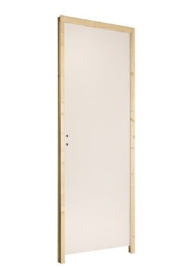 Bloc-porte Isoplane prépeint H.204 x l.83 cm, poussant droit