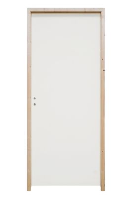 Bloc-porte Lisse prépeint pro H.204 x l.93 cm, poussant droit