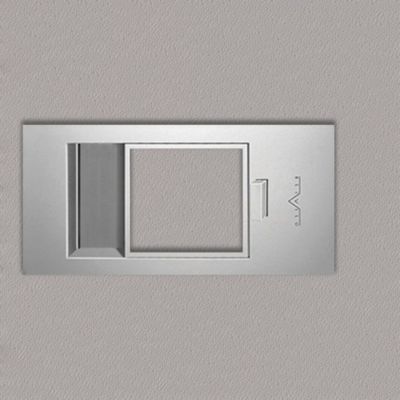 Bloc-porte Miro avec poignée Exclusive grise, H.204 x l.93 cm, aspect ...