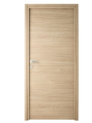 Bloc-porte Niméa chêne clair, H.204 x l.73 cm, poussant réversible