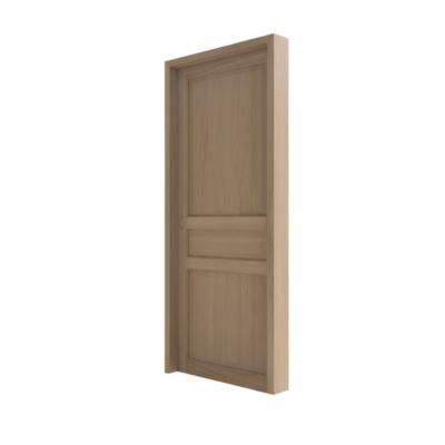 Bloc-porte Ordesa chêne H.204 x l.73 cm, poussant droit