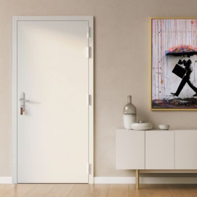 Bloc porte palière 30dB coupe-feu EI30 -PAL30- 204x73 cm huisserie 66x54 poussant gauche