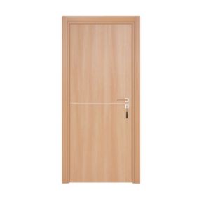 Bloc-porte pose fin de chantier  Premium Riva, H.204 x l.73 cm, aspect chêne naturel, réversible