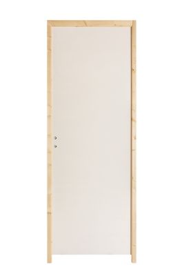 Bloc-porte prépeint H.204 x l.83 cm, poussant gauche