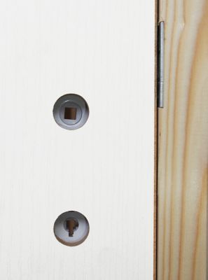 Bloc-porte prépeint pro H.204 x l.73 cm, poussant gauche