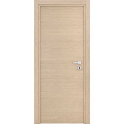 Bloc-porte Summa bois naturel H.204 x l.63 cm, poussant gauche