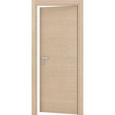 Bloc-porte Summa bois naturel H.204 x l.83, poussant droit