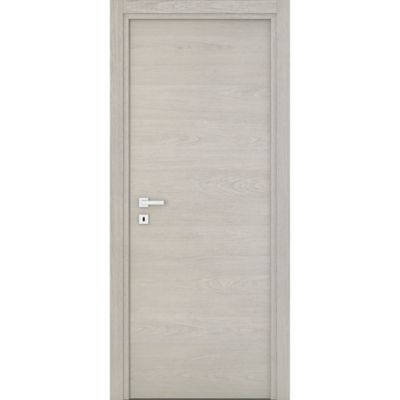 Bloc-porte Summa grigio H.204 x l.73, poussant droit