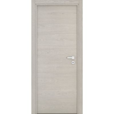 Bloc-porte Summa grigio H.204 x l.83 cm, poussant gauche