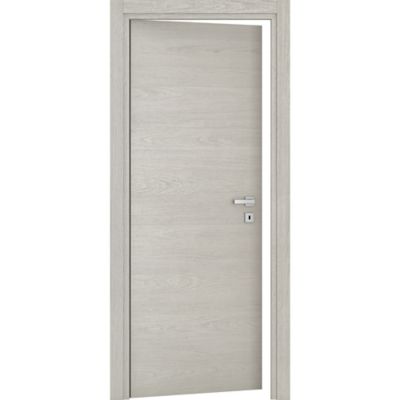 Bloc-porte Summa grigio H.204 x l.83 cm, poussant gauche