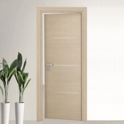 Bloc-porte Triaconta bois naturel H.204 x l.63 cm,poussant droit