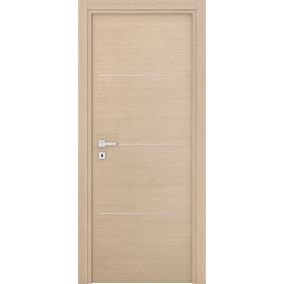 Bloc-porte Triaconta bois naturel H.204 x l.83 cm, poussant droit