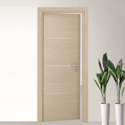 Bloc-porte Triaconta bois naturel H.204 x l.83 cm, poussant gauche