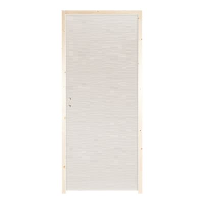 Bloc-porte Vague H.204 x l.83 cm, poussant droit