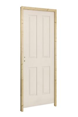 Bloc-porte Victoria prépeint H.204 x l.73 cm, poussant droit