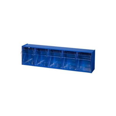 Bloc-tiroirs VarioPlus ProFlip 5 casiers bleu Allit