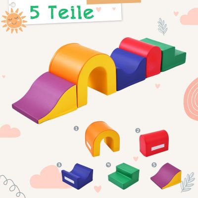 Learning Resources - Grands Dominos En Mousse Souple Et Colorée Pour Apprendre Les Maths En S'amusant