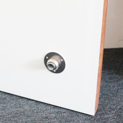 Bloque Porte Magnétique - Lot de 2 Bloques Porte Sol et Mur - Longueur Ajustable - Tête Aimantée - En Acier Inoxydable