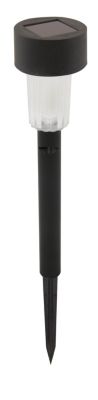 BLOSSOM: Borne lumineuse solaire de jardin, noire