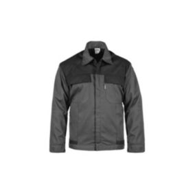 Blouson de travail Gris et Noir Taille L Polyester / Coton 4 poches VITO