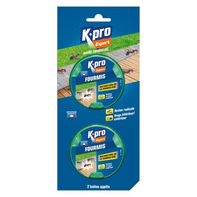 Boite Appat Fourmis Kapo 2 X 10g Castorama