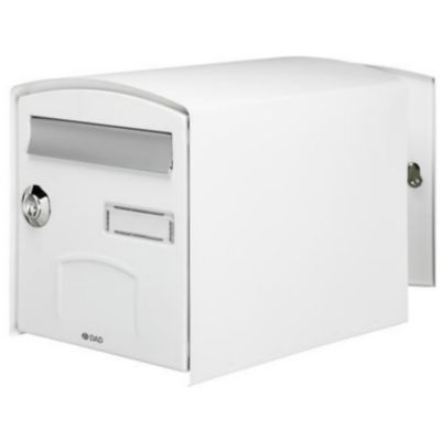 boîte aux lettres encastrable 2 portes