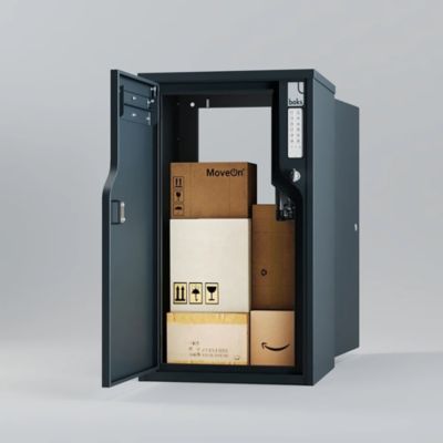 Boîte aux lettres et colis 2-en-1 connectée Boks One + Porte arrière pour encastrement