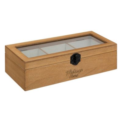 Boîte à bijoux "Be vintage" 25x10cm beige - Atmosphera