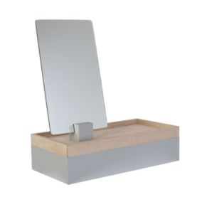Boîte à bijoux design avec miroir Home