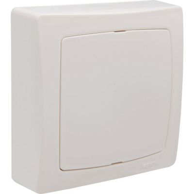Boîte blanche carrée complète - Saillie - LEGRAND