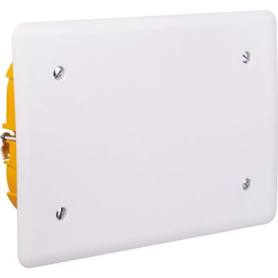 Boîte blanche rectangulaire - LEGRAND - 160 x 105 mm - Couvercle à vis - Batibox