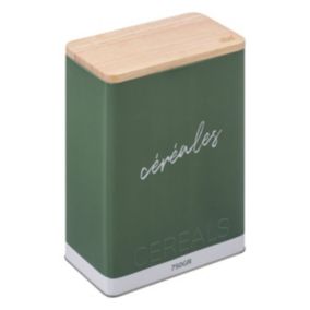 Boîte à céréales 750g vert "Color Edition" - 5Five