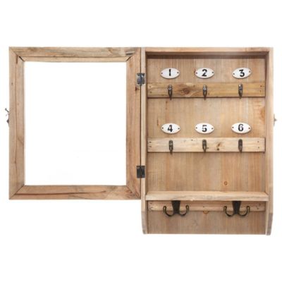 Boîte à clé "Ornella" en bois 26x38cm - Atmosphera Créateur d'intérieur