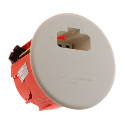 Boîte DCL point de centre murs diamètre 65mm Zenitech