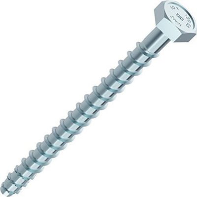 Boîte de 25 vis Multi Monti 12x140 mm HECO - tête hexagonale - ép. max 65 mm - perçage 10 mm - 48415