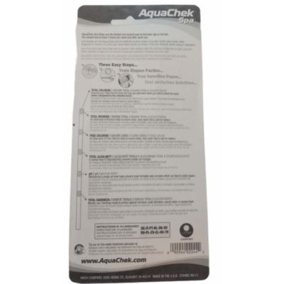 Boîte de 50 bandelettes d'analyse AquaChek Spa 6-en-1