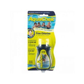 Boîte de 50 bandelettes de test Aquachek jaune 4-en-1