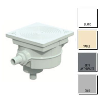 Boîte de connexion Astral Standard 50 mm à coller coloris Gris