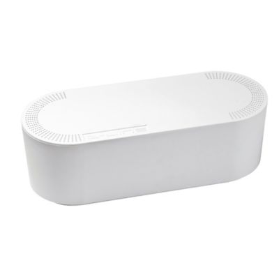Boite De Rangement De Cables Blanc D Line L 415 X L 165 Mm Bloc 6 Prises Castorama