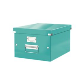 Boîte de rangement en carton Taille Moyenne A4+ - Menthe