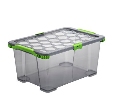 Boîte de rangement en plastique 44 L Evo Castorama