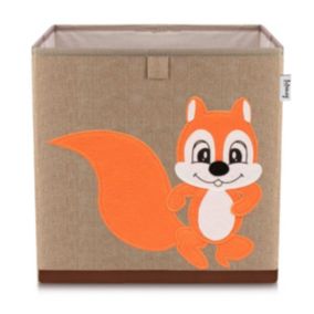 Boîte de rangement en tissu pour enfant "écureuil", compatible Ikea Kallax Lifeney