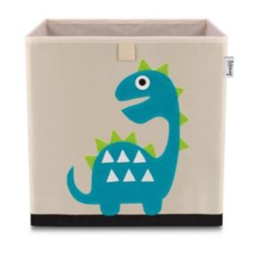 Boîte de rangement en tissu pour enfant "dinosaure diplodocus", compatible Ikea Kallax Lifeney