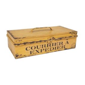 Boîte en fer Courrier à expédier