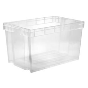 Boîte en plastique Xago transparent 94 L (XXL)