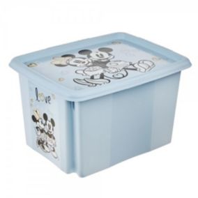 Boîte à jouets Mickey pour enfant de 15 à 45 litres - 30 Litres