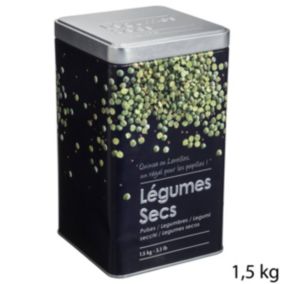 Boîte à légumes 15kg métal Noir Black Edition - 5Five