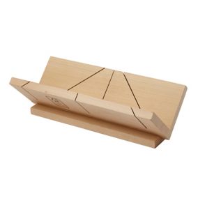 Boîte à onglet en bois pour corniche