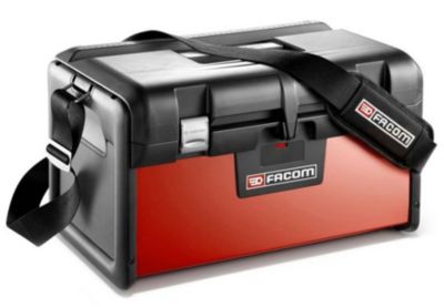 Boîte à outils bimatière BT.200 Facom - 25 L, plateau amovible et 4 solutions de portage